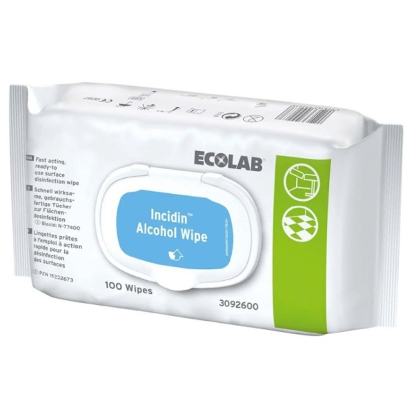 Lingettes désinfectantes Incidin Alcohol Wipe