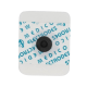 Électrodes  pré gélifiées à pression carbone, rectangulaire