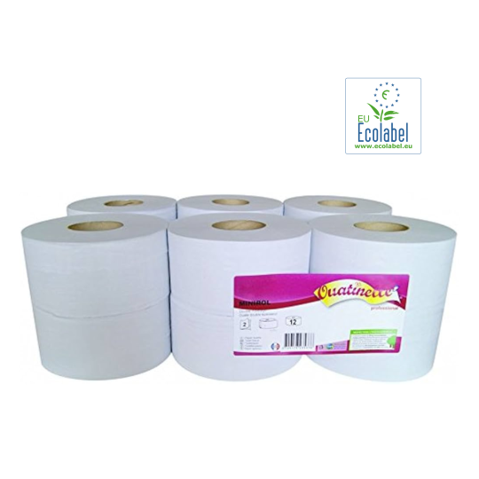 Papier toilette Minirol Ecolabel 180 mètres