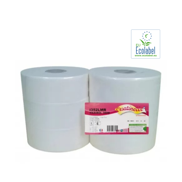 Papier toilette Maxirol Ecolabel 380 mètres