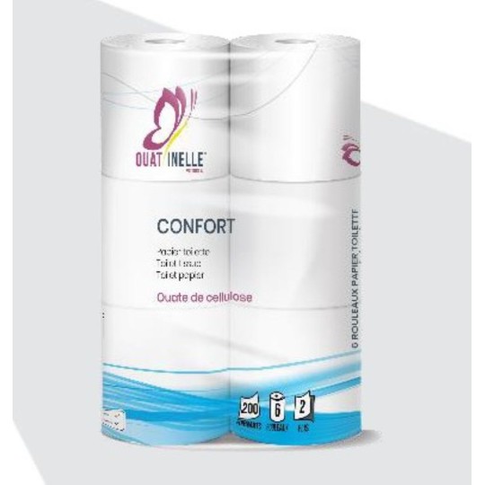 Papier toilette petits rouleaux type domestique