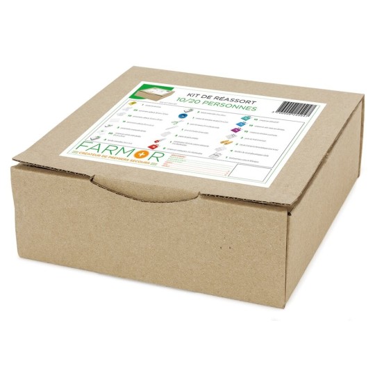 Kit recharge pour armoire à pharmacie 10/20 personnes