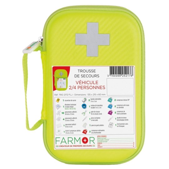 Trousse de secours VÉHICULE 2 à 4 personnes