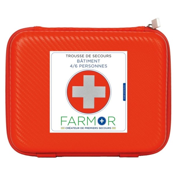 Trousse de secours BÂTIMENT 4/6 personnes