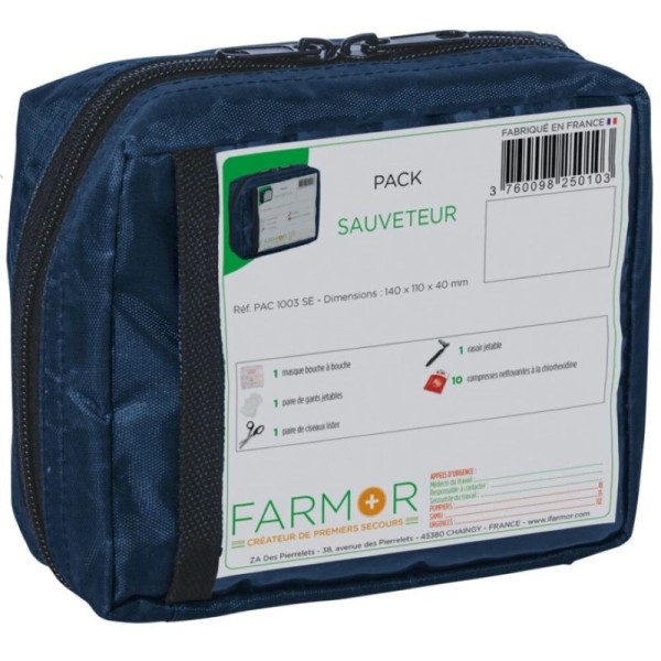 Pack SAUVETEUR DÉFIBRILLATEUR
