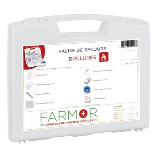 Valise de secours BRÛLURES