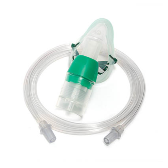 Kit nébuliseur avec masque et tuyau 2.1m