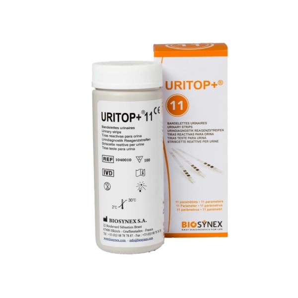 Bandelettes urinaires Uritop +11
