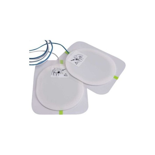 Electrodes pour défibrillateur de Formation SAVER ONE