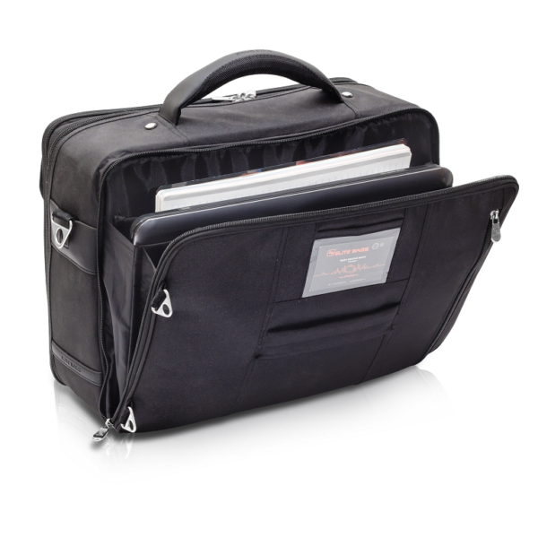 Mallette Médecin Elite Bags DOCTOR - Tissu Noir