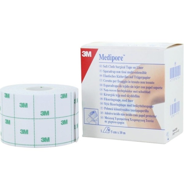 Sparadrap Medipore 3M - avec support papier