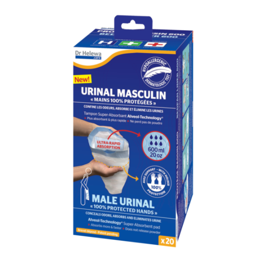 Urinal hypoallergénique pour homme