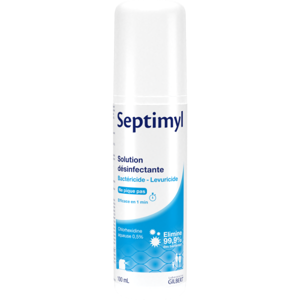 Chlorhexidine aqueuse incolore 0,5% Septimyl