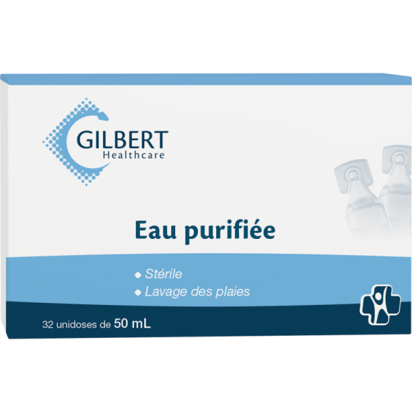Eau purifiée stérile