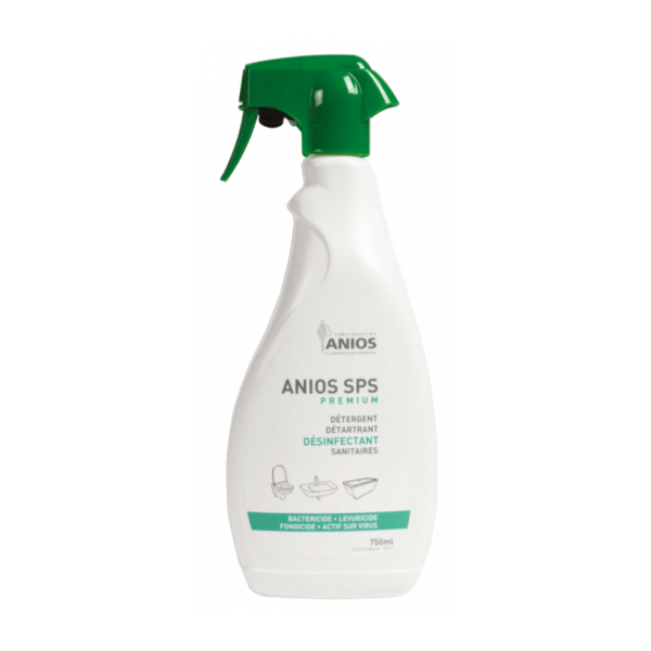 Détergent désinfectant sanitaires Anios SPS Premium