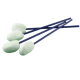 Tampon en non-tissé sur bâtonnet plastique