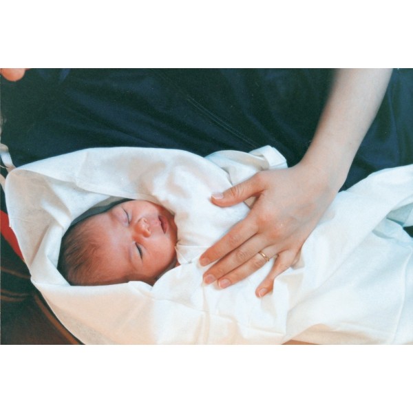 Champ de recueil bébé non tissé stérile