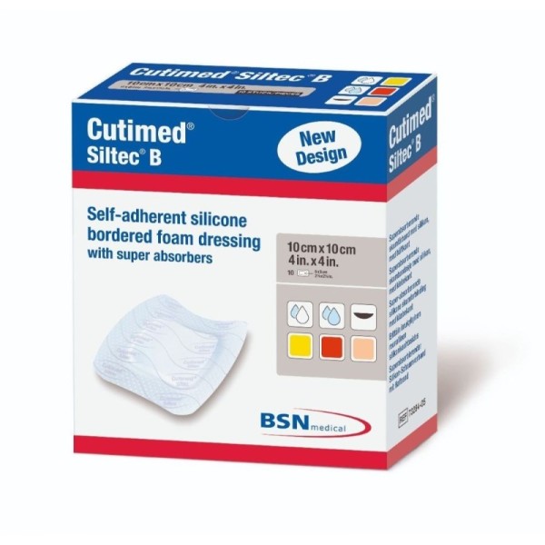 Pansement Hydrocellulaire Siliconé CUTIMED SILTEC