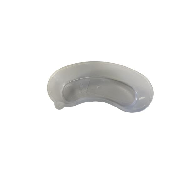 Bassin réniforme plastique stérile