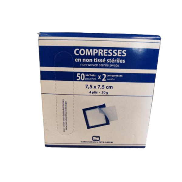 Compresses non tissées stériles 30gr