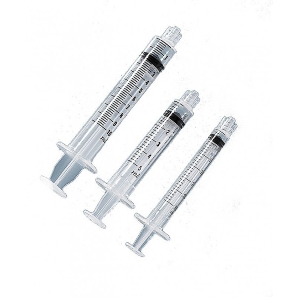 Seringues 3 pièces BD Plastipak