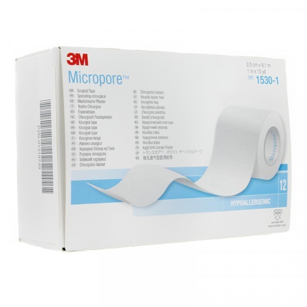 Sparadrap Micropore 3M sans dévidoir