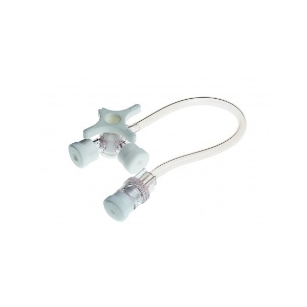 Robinet BD Connecta 3 voies Blanc