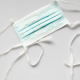 Masque chirurgical type IIR avec liens