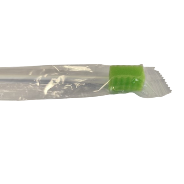 Bâtonnet de soin de bouche 15 cm mousse forme dents