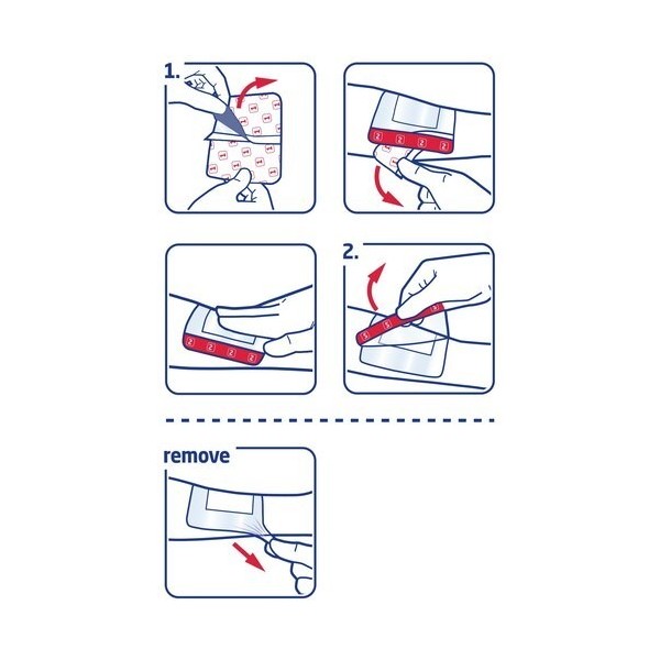 Leukomed T Plus - Pansement adhésif transparent stérile